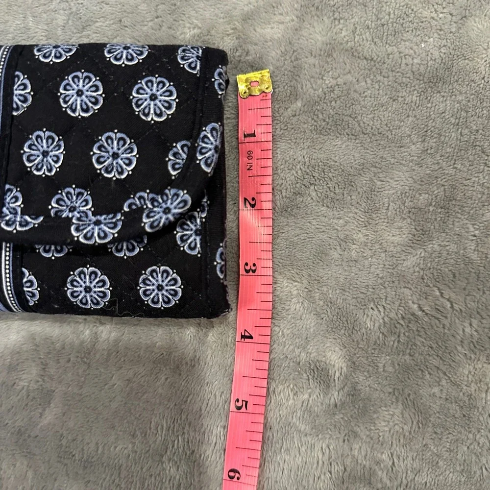 Stephanie Dawn Convertible Wallet Harbor Blue Floral Organizer‎ Travel Clutch